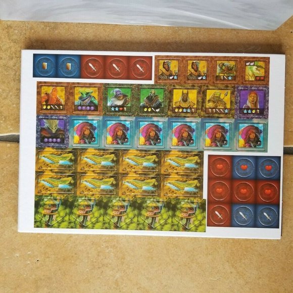 12 Realms IGNAZIO CORRAO  & ANCESTORS LEGACY strategic multi-player Boardgames - Picture 4 of 8